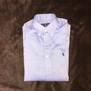 Ralph Lauren Blue Oxford Dress Shirt